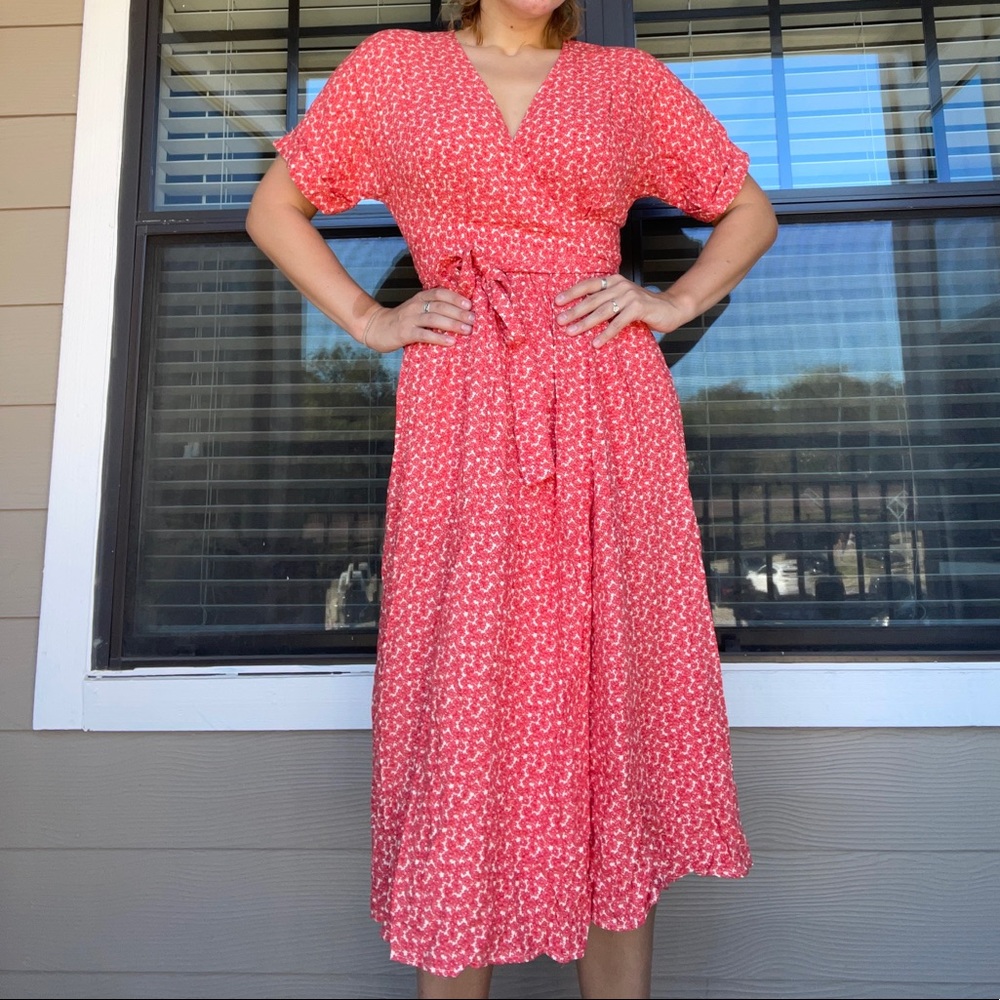 Urban Outfitters Floral Wrap Dress